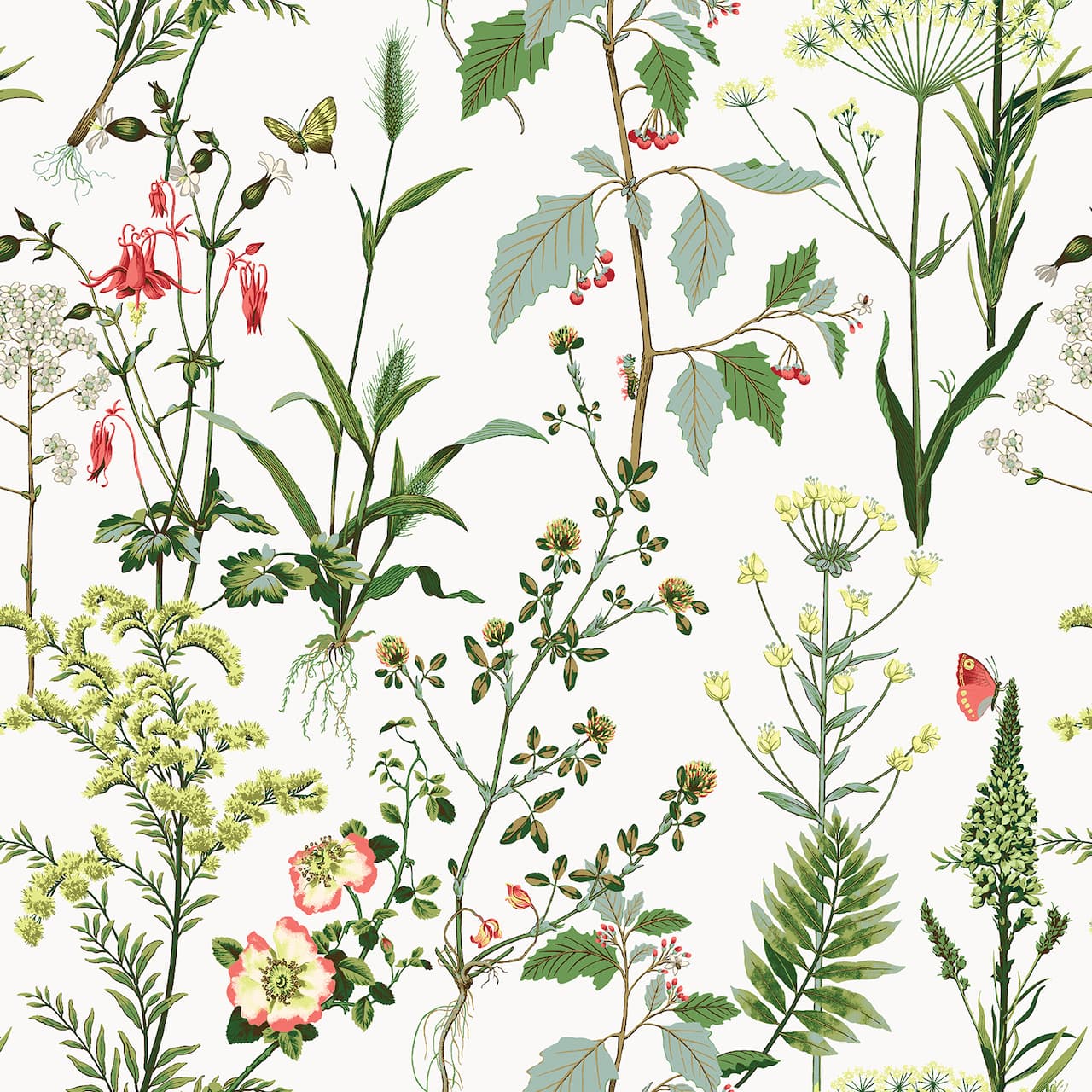 Surface Style Berkshire Meadow Floral Peel & Stick Wallpaper